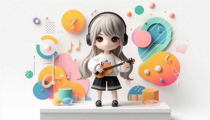 دختر گیتاریست