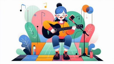 نواختن گیتار