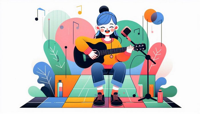 نواختن گیتار