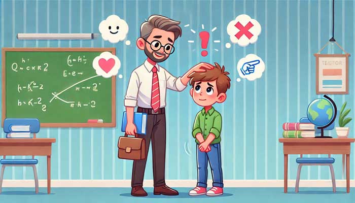 دانش آموز بی دقت