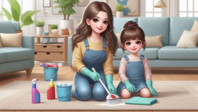 رفع زردی فرش