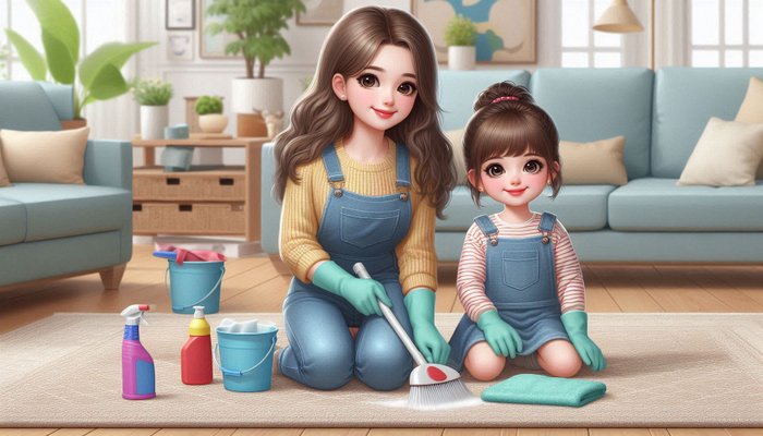 رفع زردی فرش