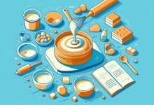 کیک شیر با پف زیاد