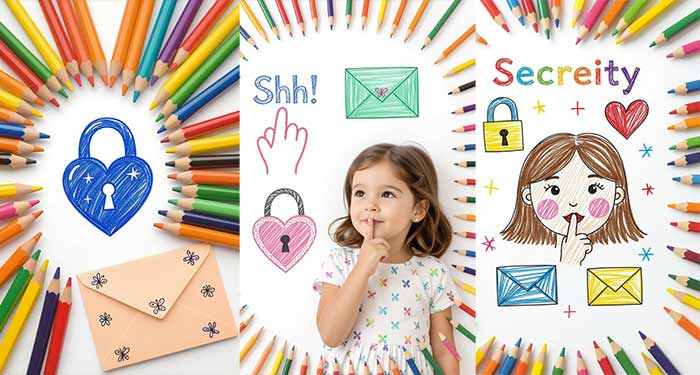 نقاشی در مورد رازداری